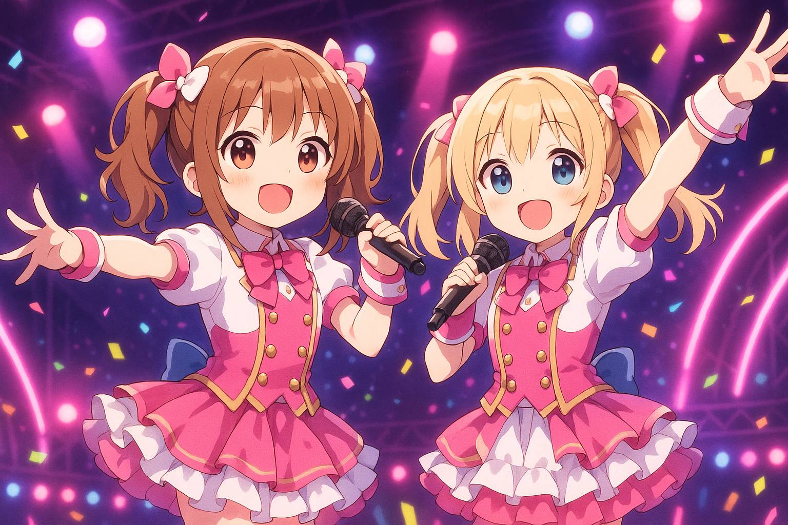 网红主播动漫演示 - 偶像舞台梦